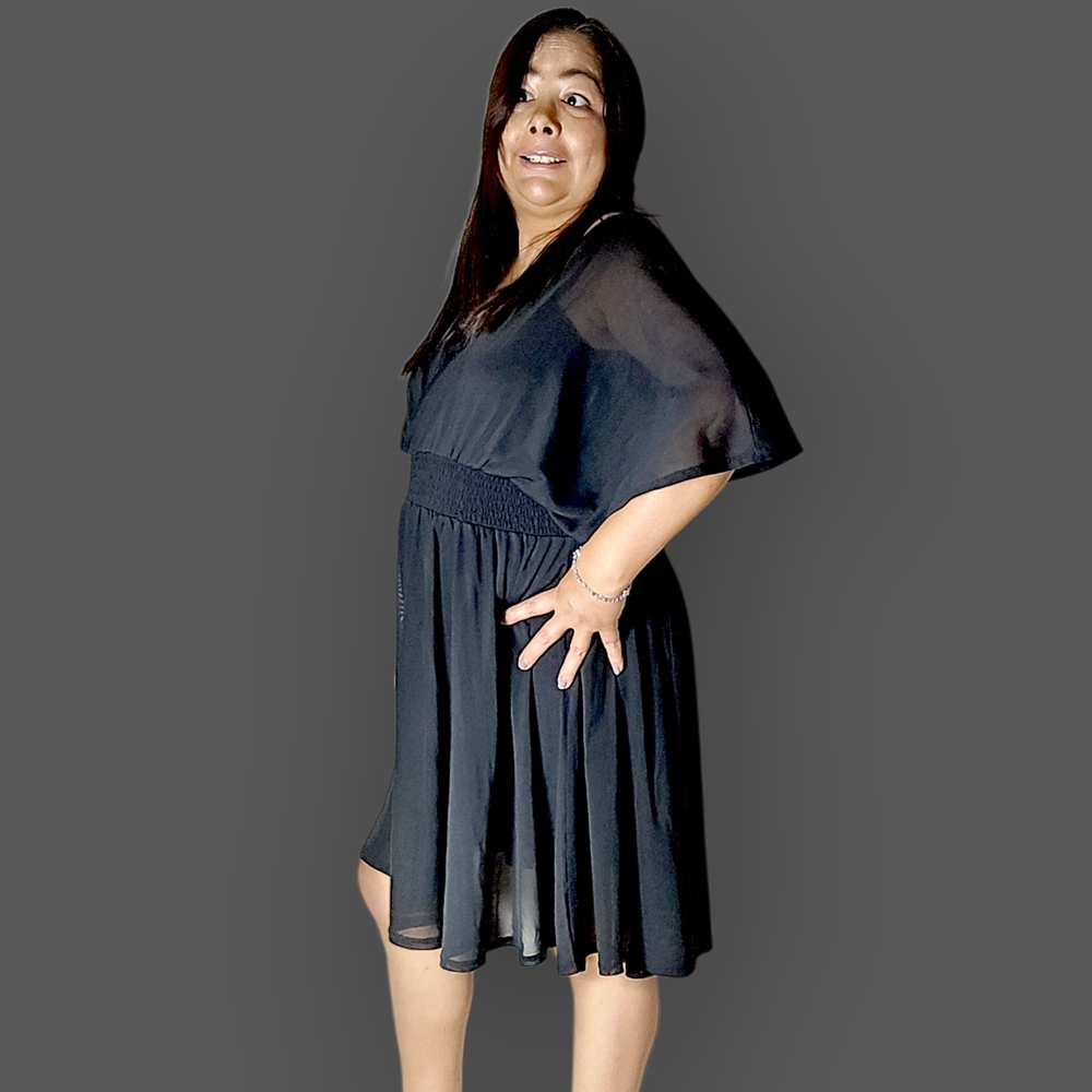 Torrid Black Midi Dress - Picture 5 of 14